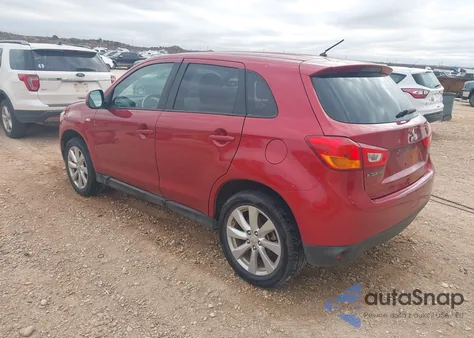 2014 Mitsubishi Outlander Sport Es z USA, uszkodzony, nr VIN 4A4AP3AU7EE025371